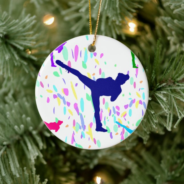 MARTIAL ARTS - JUDO         CERAMIC TREE DECORATION (Tree)