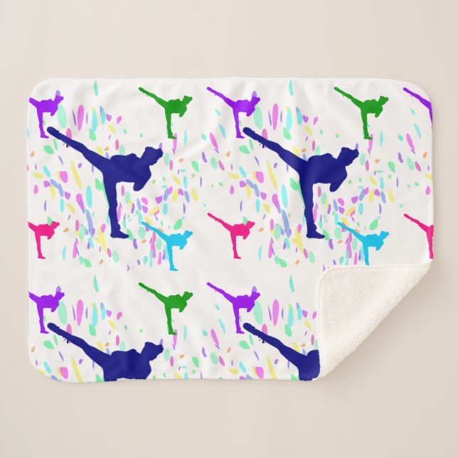 MARTIAL ARTS - JUDO       SHERPA BLANKET (Front (Horizontal))