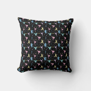 Martial Arts Karate Abstract Stars Sparkles Cushion