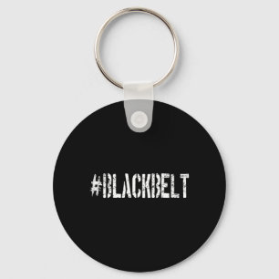 Martial Arts Karate Black Belt Key Ring