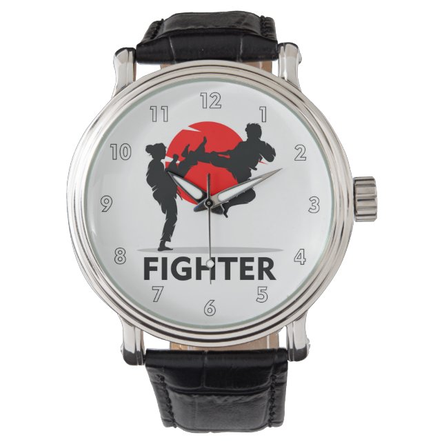 Martial Arts Karate Combat Fighting or Sparring Watch (Front)
