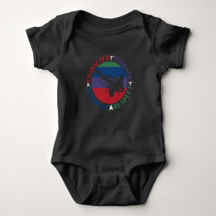 Martial Arts - Karate Core Values Baby Bodysuit