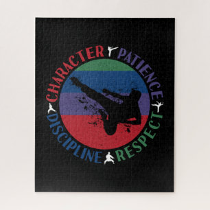 Martial Arts - Karate Core Values Jigsaw Puzzle