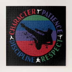 Martial Arts - Karate Core Values Jigsaw Puzzle