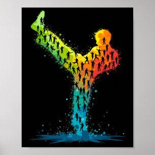 Martial Arts Karate Fighter  Poster