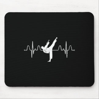 Martial Arts Karateist Heartbeat Comt Sport Athlet Mouse Pad