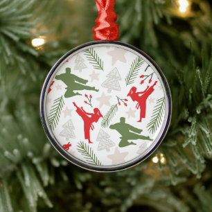 Martial Arts Lovers Christmas Ornament Keepsake