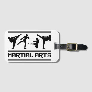 Martial Arts Luggage Tag