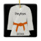 Martial Arts Orange Belt Ornament