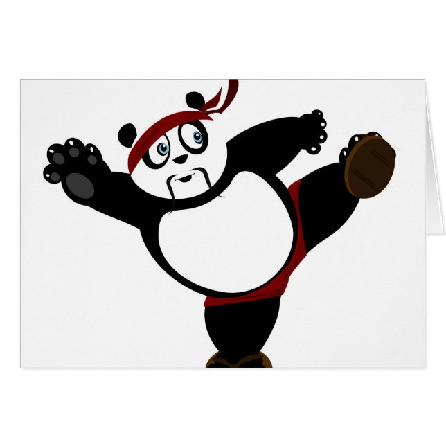 Martial Arts Panda 2 (Front Horizontal)