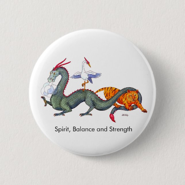 Martial arts pin (Front)