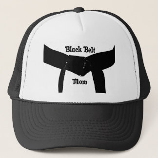 Martial Arts Plain Black Belt Mum Hat