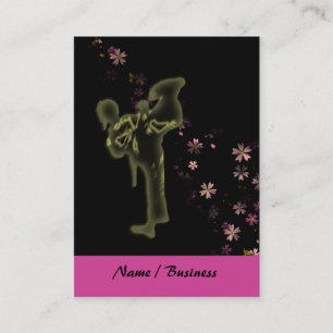 Martial Arts Princess Business Card