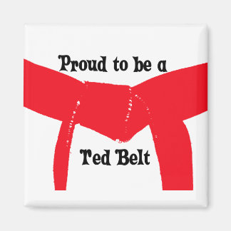 Martial Arts Proud to be a Red Belt Magnet