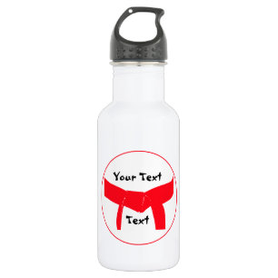 Martial Arts Red Belt 532 Ml Water Bottle