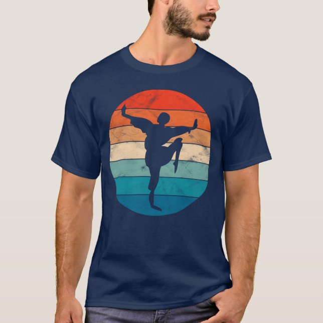 Martial Arts retro T-Shirt (Front)