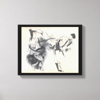Martial Arts Side Kick Sketch Drawing