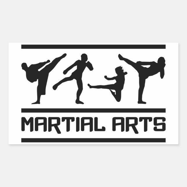Martial Arts stickers (Front)