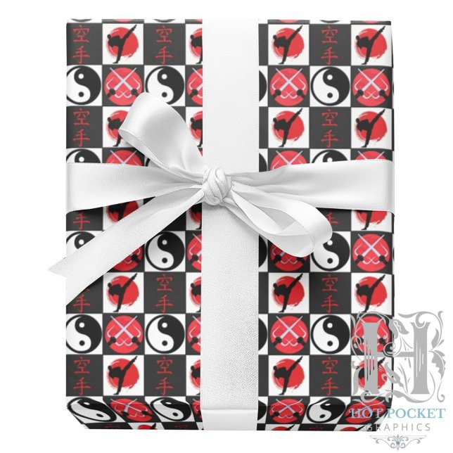 Martial Arts Wrapping Paper (Creator Uploaded)