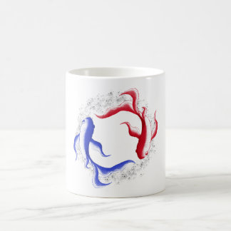 Martial Flow Abstract Yin Yang Martial Art Coffee Mug