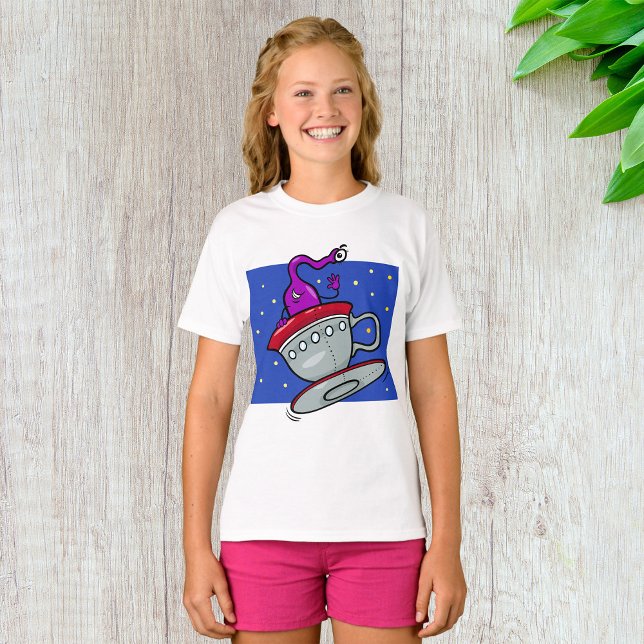 Martian Character Girls T-Shirt (Creator Uploaded)