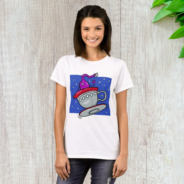 Martian Character Womens T-Shirt (Creator Uploaded)