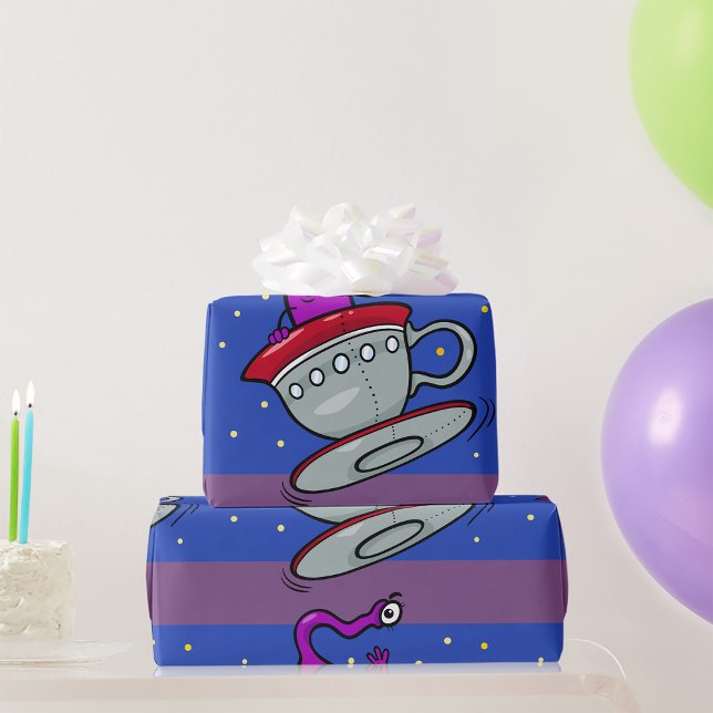 Martian Character Wrapping Paper (Creator Uploaded)