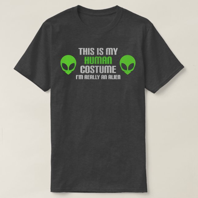Martian Costume T-Shirt (Design Front)