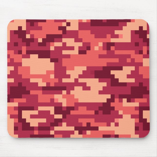 MARTIAN DESERT DIGITAL CAMO / CAMOUFLAGE MOUSE PAD (Front)