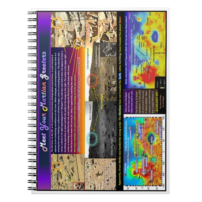 Martian greeters notebook (Front)