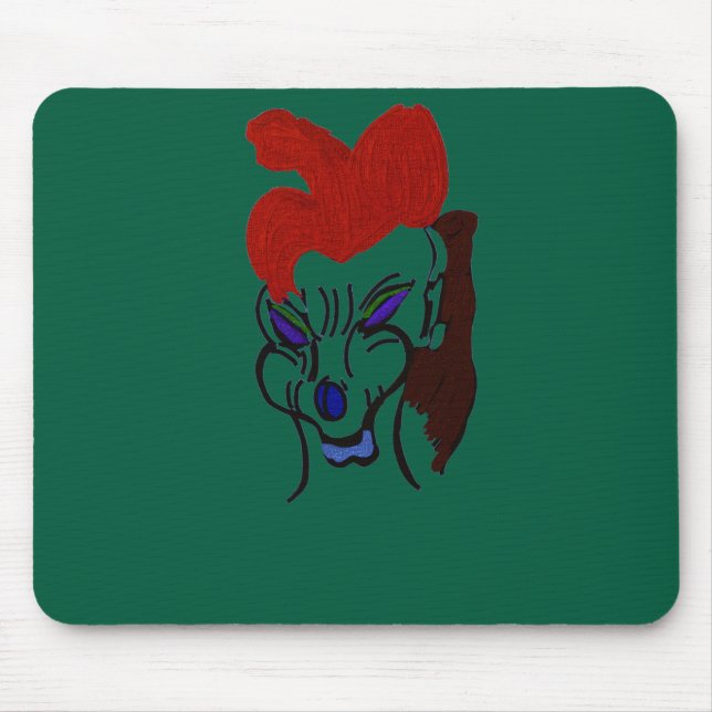 Martian Hound Mouse Pad (Front)