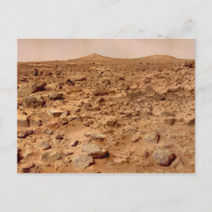 Martian Landscape Postcard