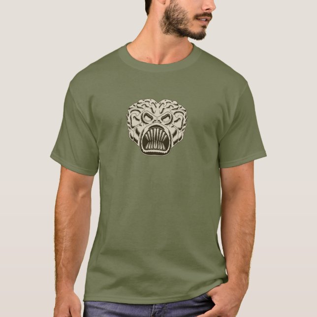 Martian light brown - Attack from Mars T-Shirt (Front)