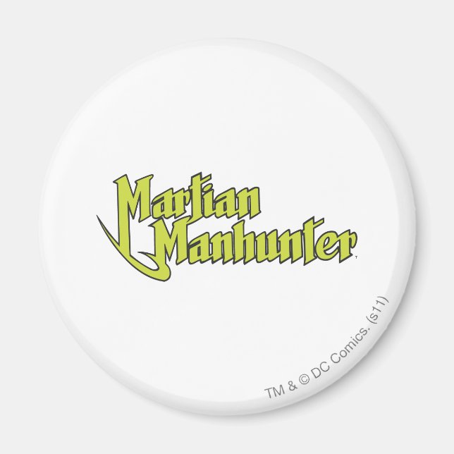 Martian Manhunter Logo Magnet (Front)