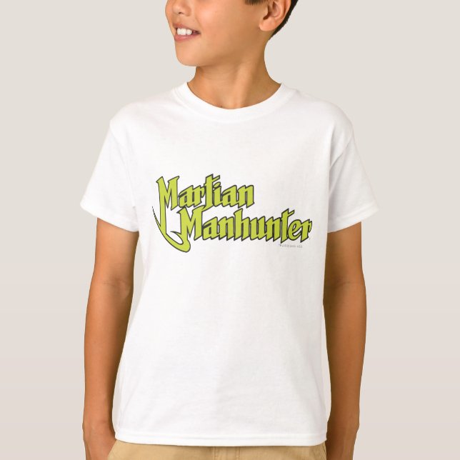 Martian Manhunter Logo T-Shirt (Front)