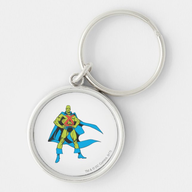 Martian Manhunter Poses Key Ring (Front)