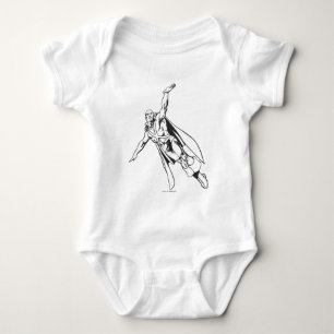 Martian Manhunter Soars 2 Baby Bodysuit
