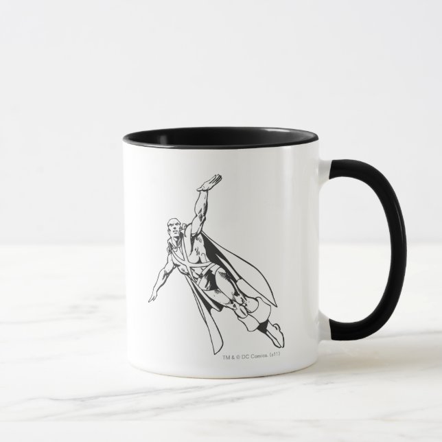 Martian Manhunter Soars 2 Mug (Right)