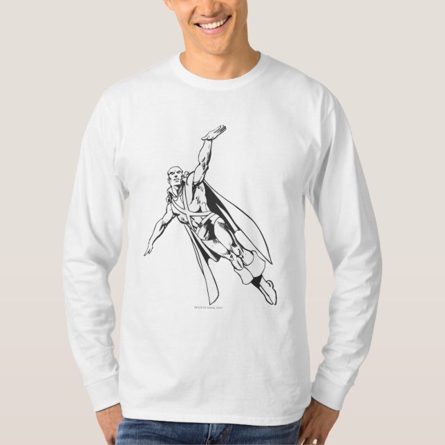 Martian Manhunter Soars 2 T-Shirt (Front)