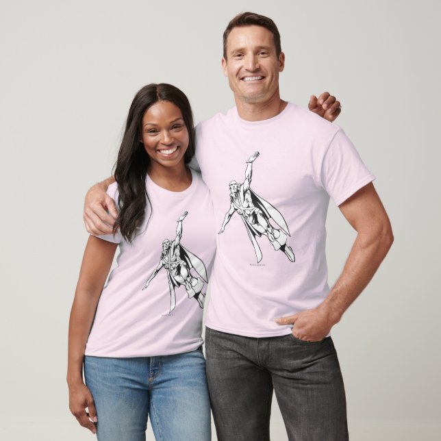 Martian Manhunter Soars 2 T-Shirt (Unisex)
