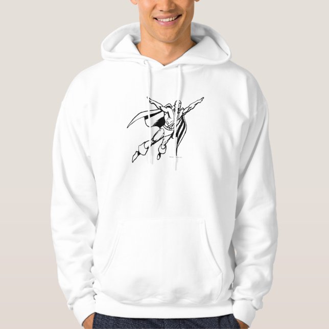 Martian Manhunter Soars 3 Hoodie (Front)