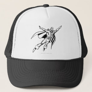 Martian Manhunter Soars 3 Trucker Hat
