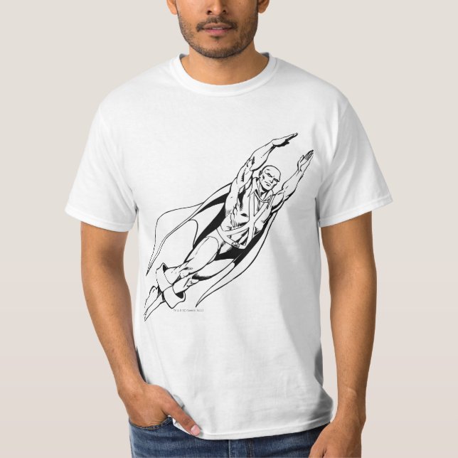Martian Manhunter Soars 4 T-Shirt (Front)