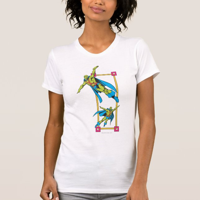 Martian Manhunter Soars T-Shirt (Front)