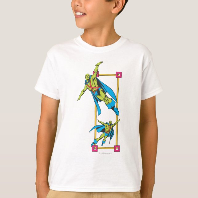 Martian Manhunter Soars T-Shirt (Front)