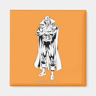Martian Manhunter Standing Outline Magnet