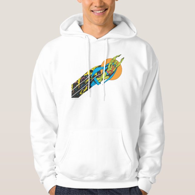 Martian Manhunter Takes Flight Hoodie (Front)