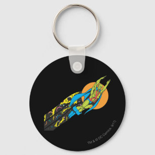 Martian Manhunter Takes Flight Key Ring