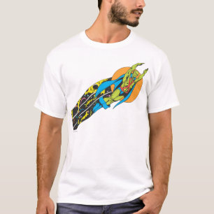 Martian Manhunter Takes Flight T-Shirt