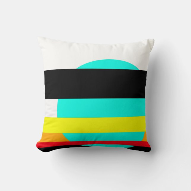 Martian sunset cushion (Front)